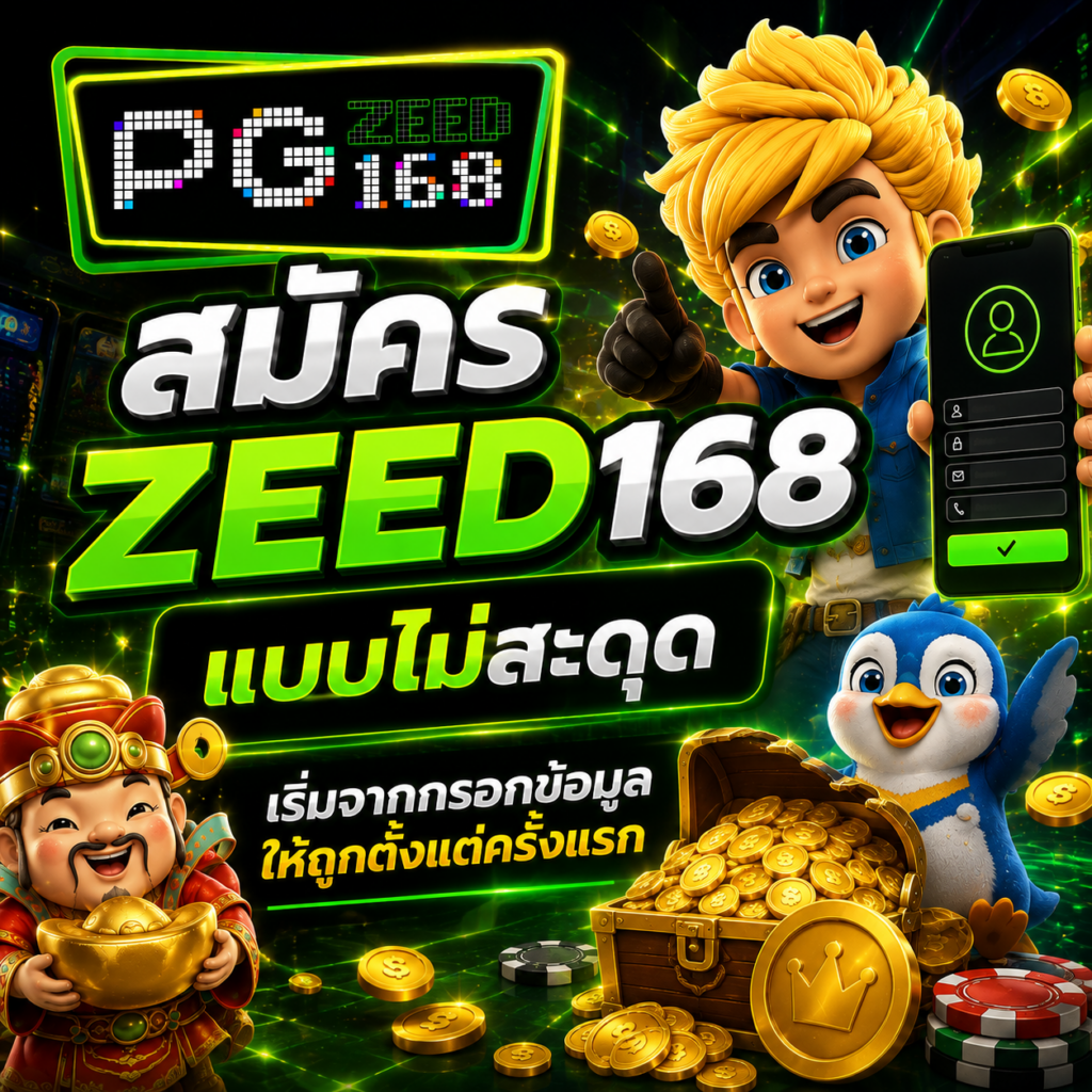 สมัคร ZEED168 แบบไม่สะดุด